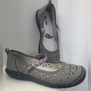 JBU by Jambu Wildflower Mary Jane Memory Foam Shoes Womens 7 NEW